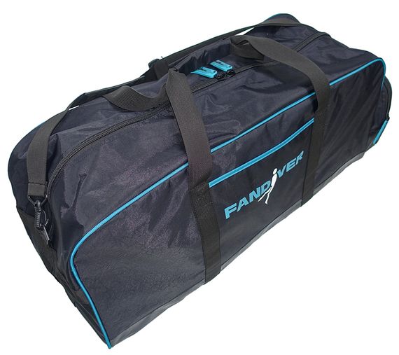 Сумка FanDiver Классик черный/бирюзовый 81 л