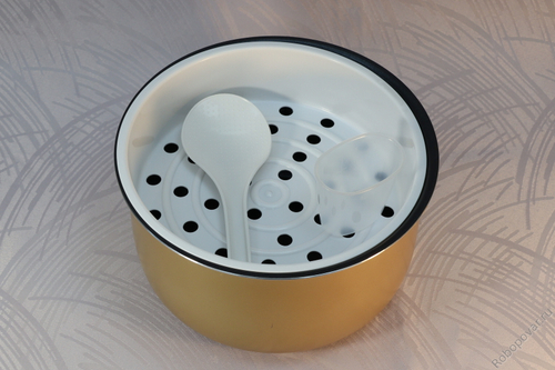 Чаша с тефлоновым покрытием Midea для мультиварок на 4 литра типа P129 с пароваркой