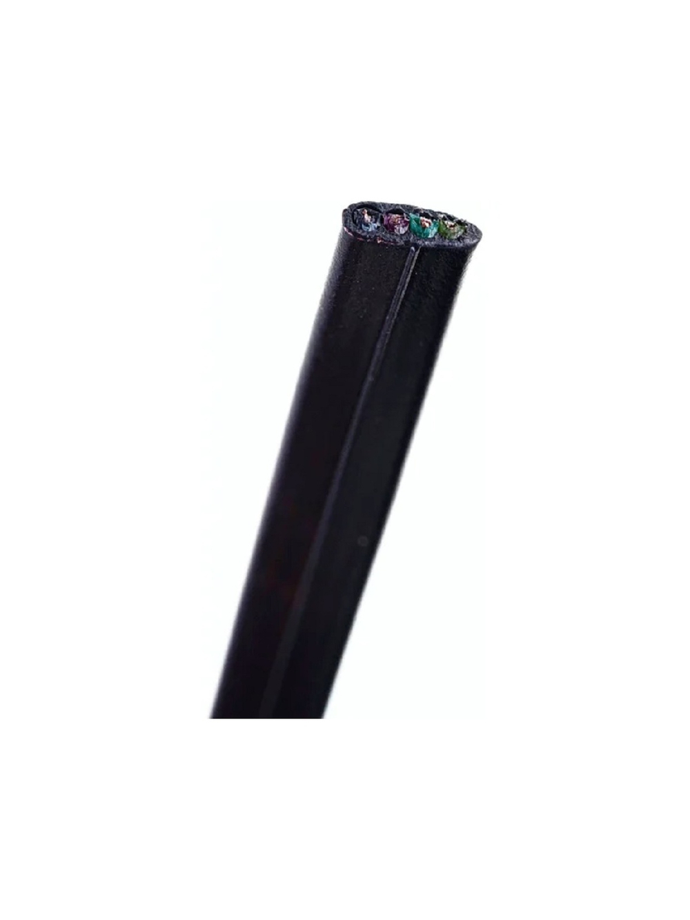 Gembird Кабель телефонный 100м (4-х жильный, 2 пары, плоский) черный