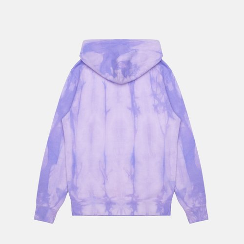 Толстовка мужская HUF Relax Tiedye артикул:PF00345-VIOLT - купить в магазине Дайс