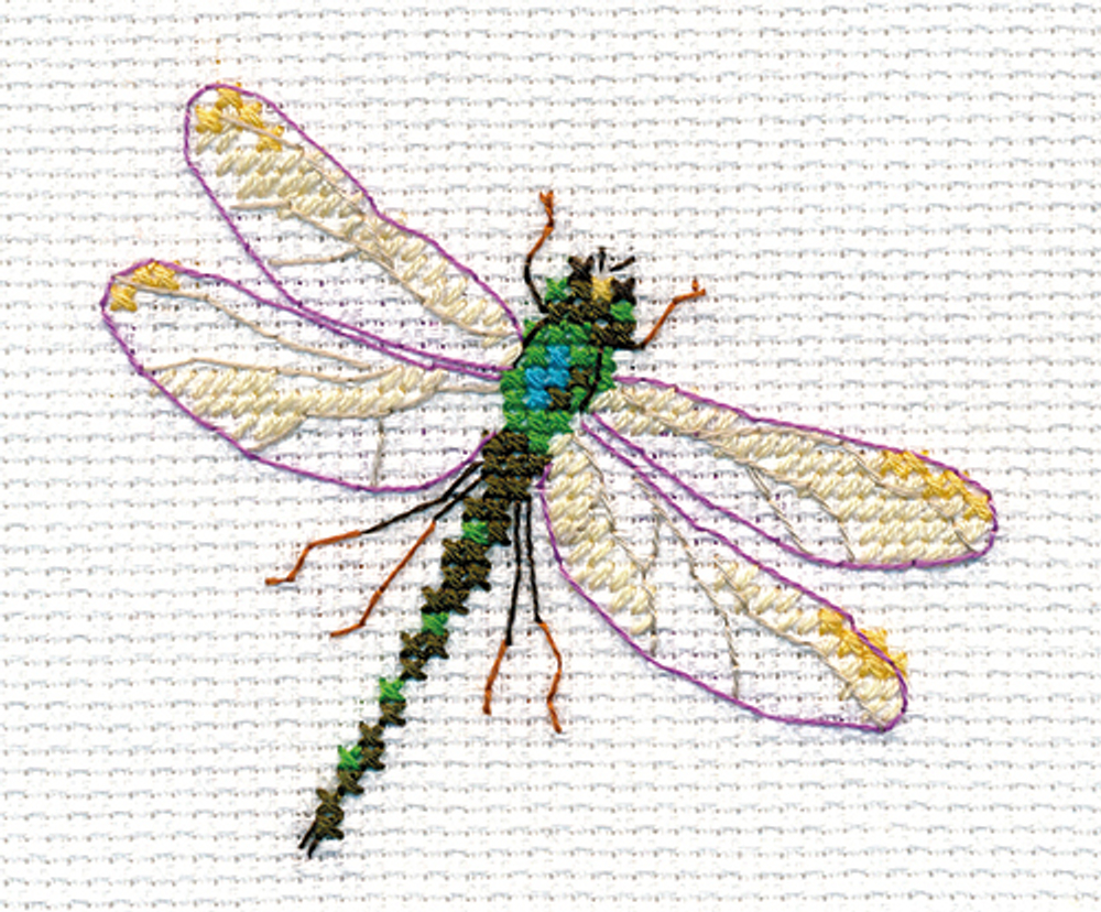 "Стрекоза"-0-161  вышивка