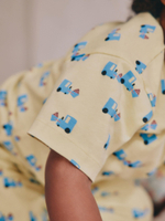 Пижама для мальчика Next AJ0-527, 3 шт., Желтый, Голубой, Розовый