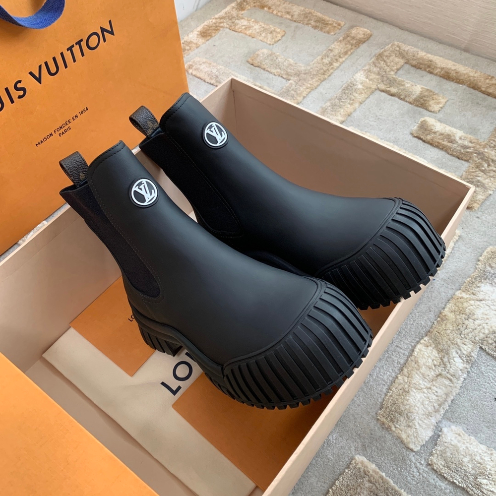 Louis Vuitton Ruby Flat Ankle Boots