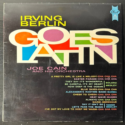 Joe Cain And His Orchestra – Irving Berlin Goes Latin (Япония)