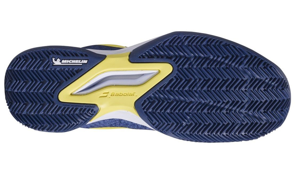 детские Кроссовки теннисные Babolat Jet Mach 3 Junior Clay - небесный