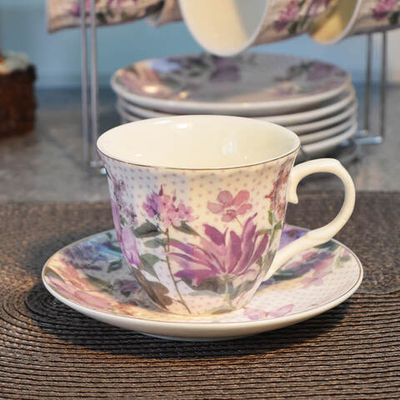 Чайный набор 12 предметов 220мл на подставке (00110745)