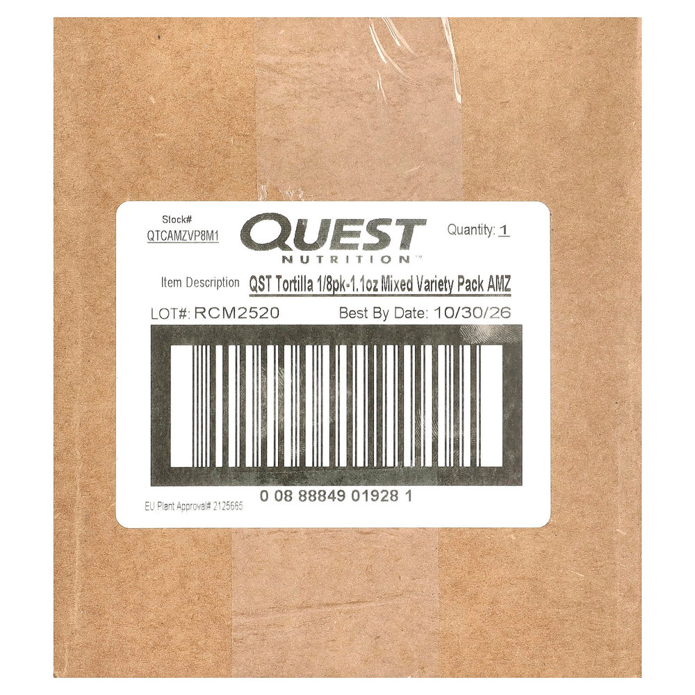Quest Nutrition, протеиновые чипсы из тортильи, ассорти, 8 шт. по 32 г (1,1 унции)