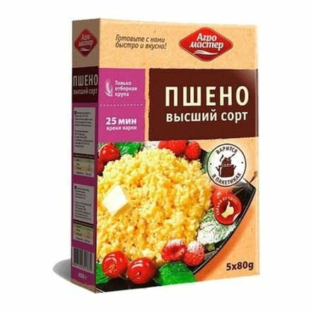 Крупа Пшено Агромастер 400 гр