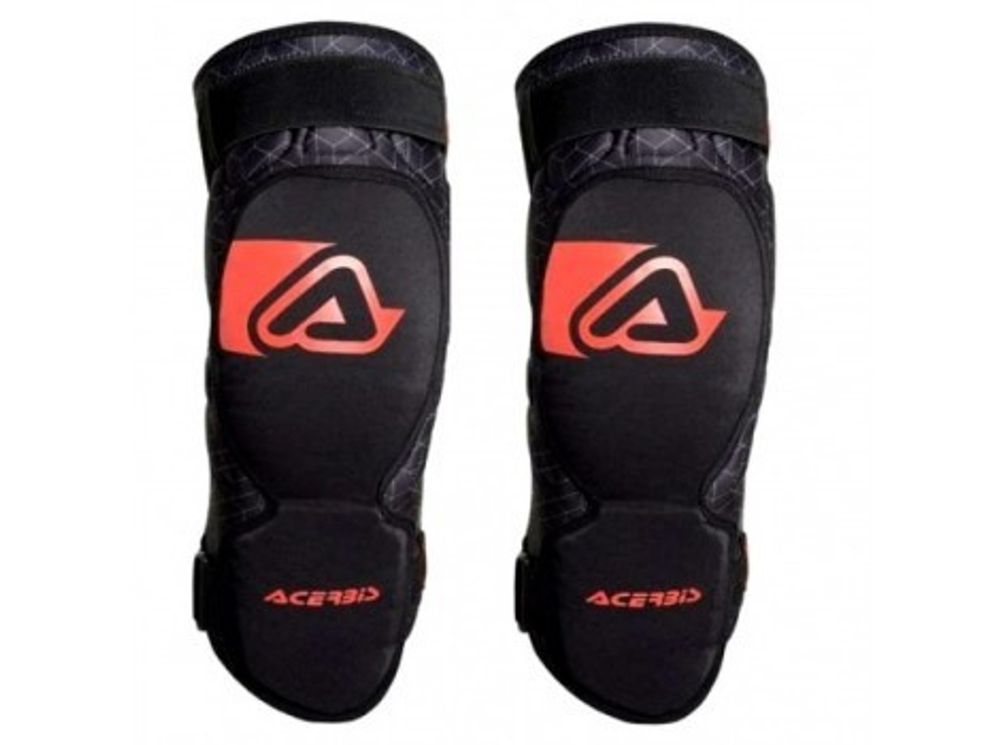 Защита коленей ACERBIS X-KNEE GUARD SOFT JUNIOR, детские, чёрный-красный