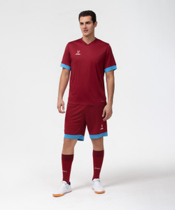 Шорты игровые DIVISION PerFormDRY Union Shorts, гранатовый/голубой/белый