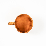 Деревянная большая кружка из кедра для напитков 400 мл. C73