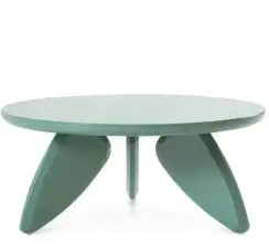 Журнальный столик Pix Ø80 см, светло-зеленый