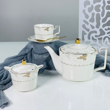 Lenardi 244-062 Чайный сервиз 16пр. 280мл в под.уп.(х4)