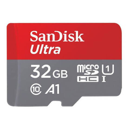 Карта памяти SanDisk Ultra microSDHC 32GB UHS-I U1 V10 A1, R 120 МБ/с