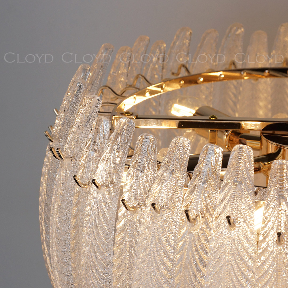 Люстра Cloyd FERNAN-B C9 / Ø50 см - золото (арт.11706)