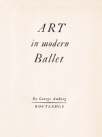 Искусство в современном балете