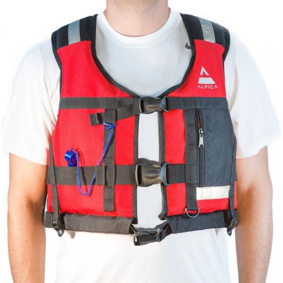 Жилет страховочный Sargan Baribal Афалина красный