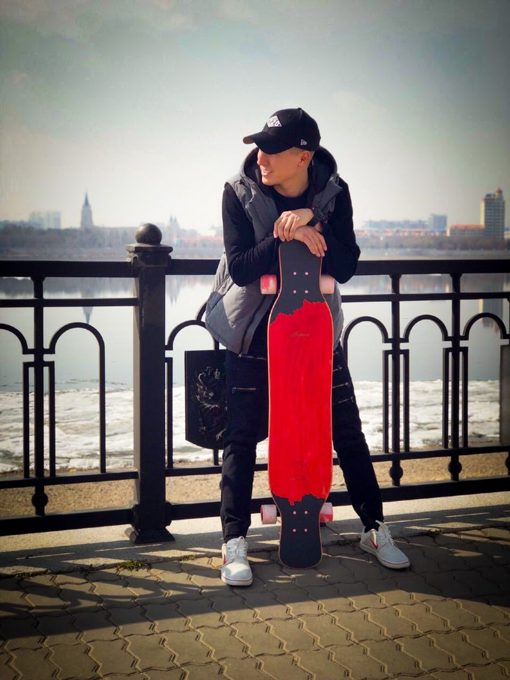Комплект лонгборд Koston Constellation Sunburst 46/118см Soft Flex