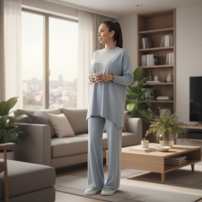 Блуза трикотажная