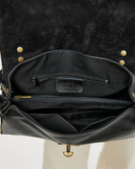 Сумка 980 17 принт корова черно-белая