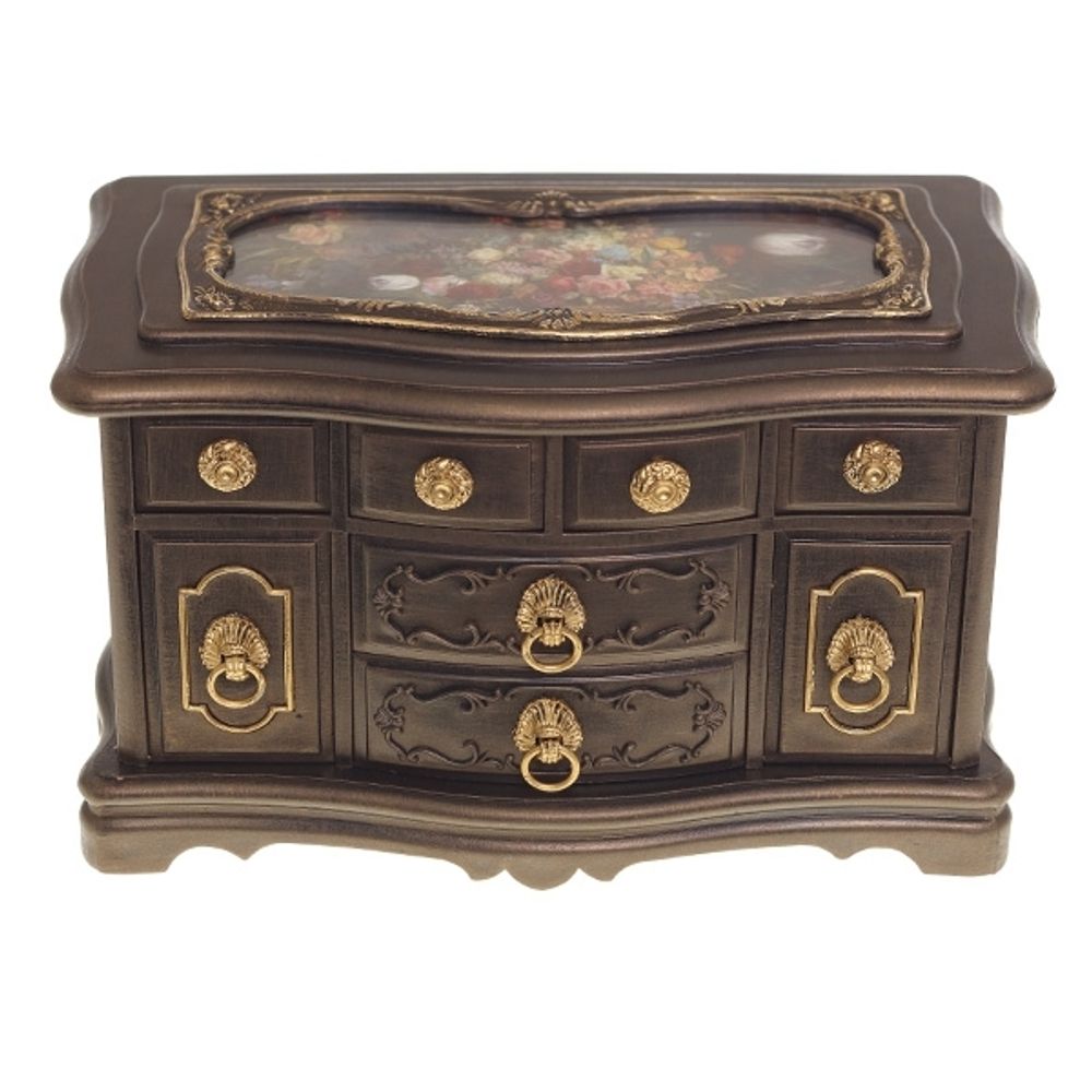 GAEM Шкатулка для украшений (музык.), L22 W12,5 H14 см