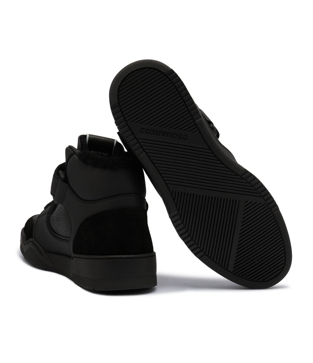 Кожаные кроссовки spiker Dsquared2 - черный(SNM0371 23807617)