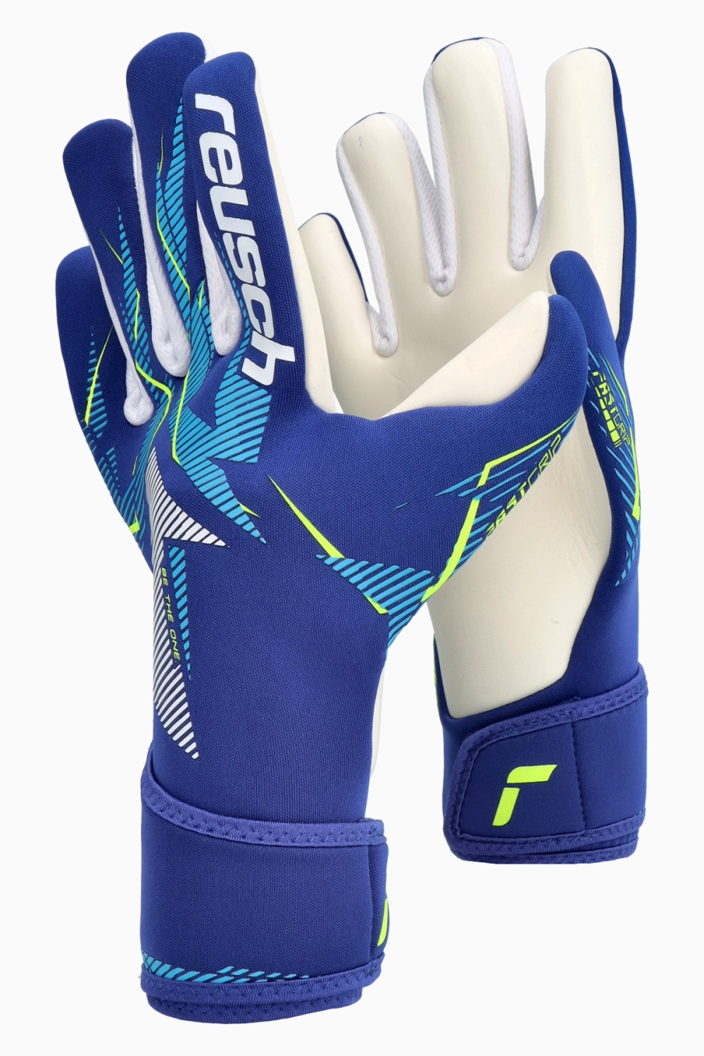 Вратарские перчатки Reusch Fastgrip Fusion Advance Junior - синий