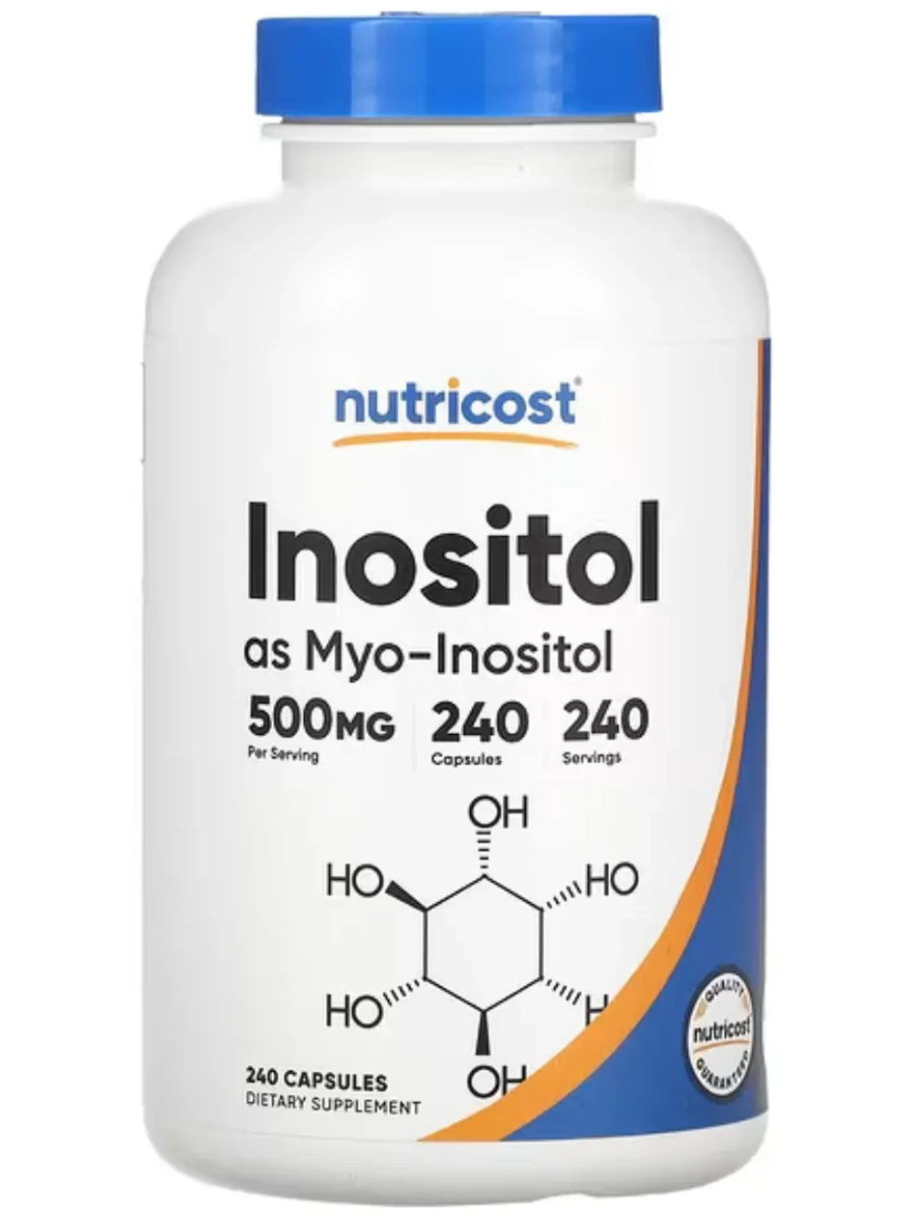 Инозитол в виде мио - инозитол 500 мг 240 капсул