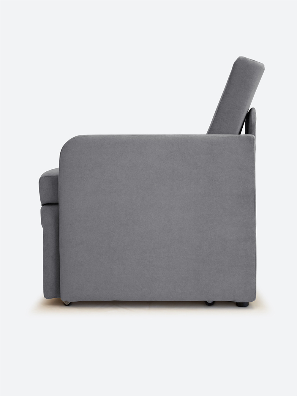 Кресло-кровать "Миник" с подлокотниками Desert Light Grey