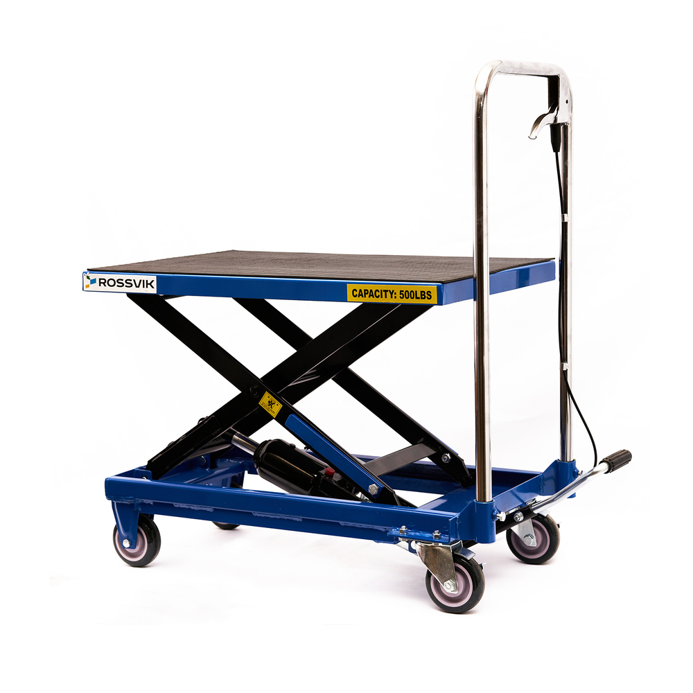 Тележка с подъемным столом HJ4002F, г/п 150кг