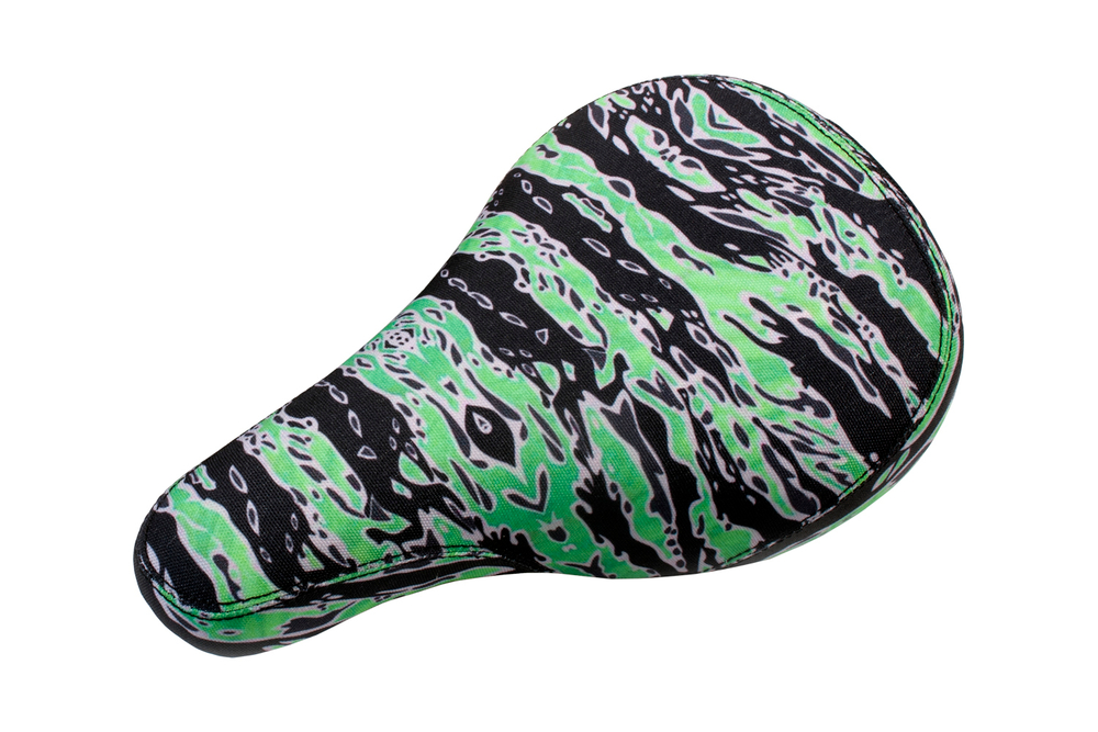 Седло Sunday Green Tiger Tie-Dye Tripod (черный / зеленый)