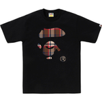 A Bathing Ape Bathing Ape Check Fw25 Футболка
