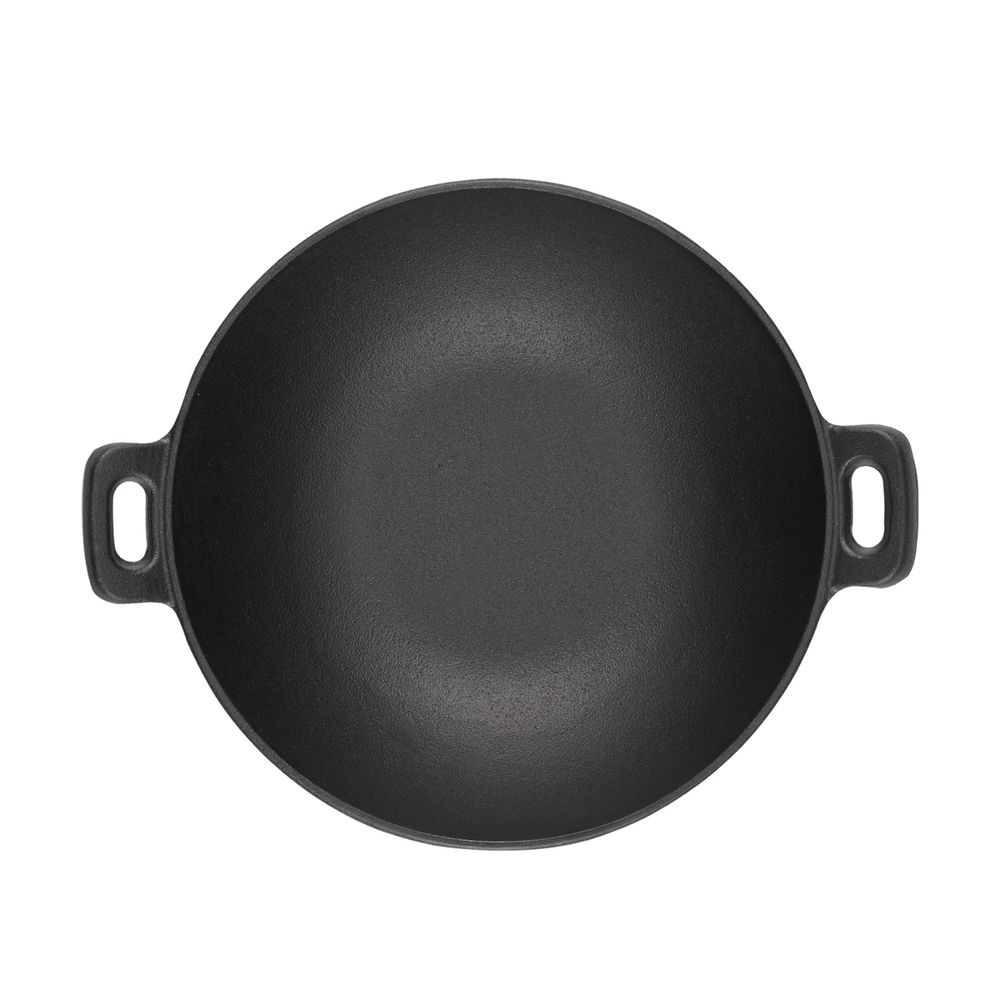 Сковорода-вок чугунная Gipfel Diletto 2147 24 см/2 л