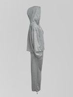 Спортивный костюм Yan Design 7061 из укороченной толстовки и широких штанов