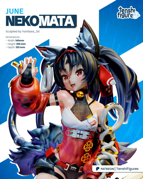 Nekomata Zenless Zone Zero ZZZ Фигурка