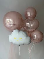 Воздушные шары на выписку для девочки №8724