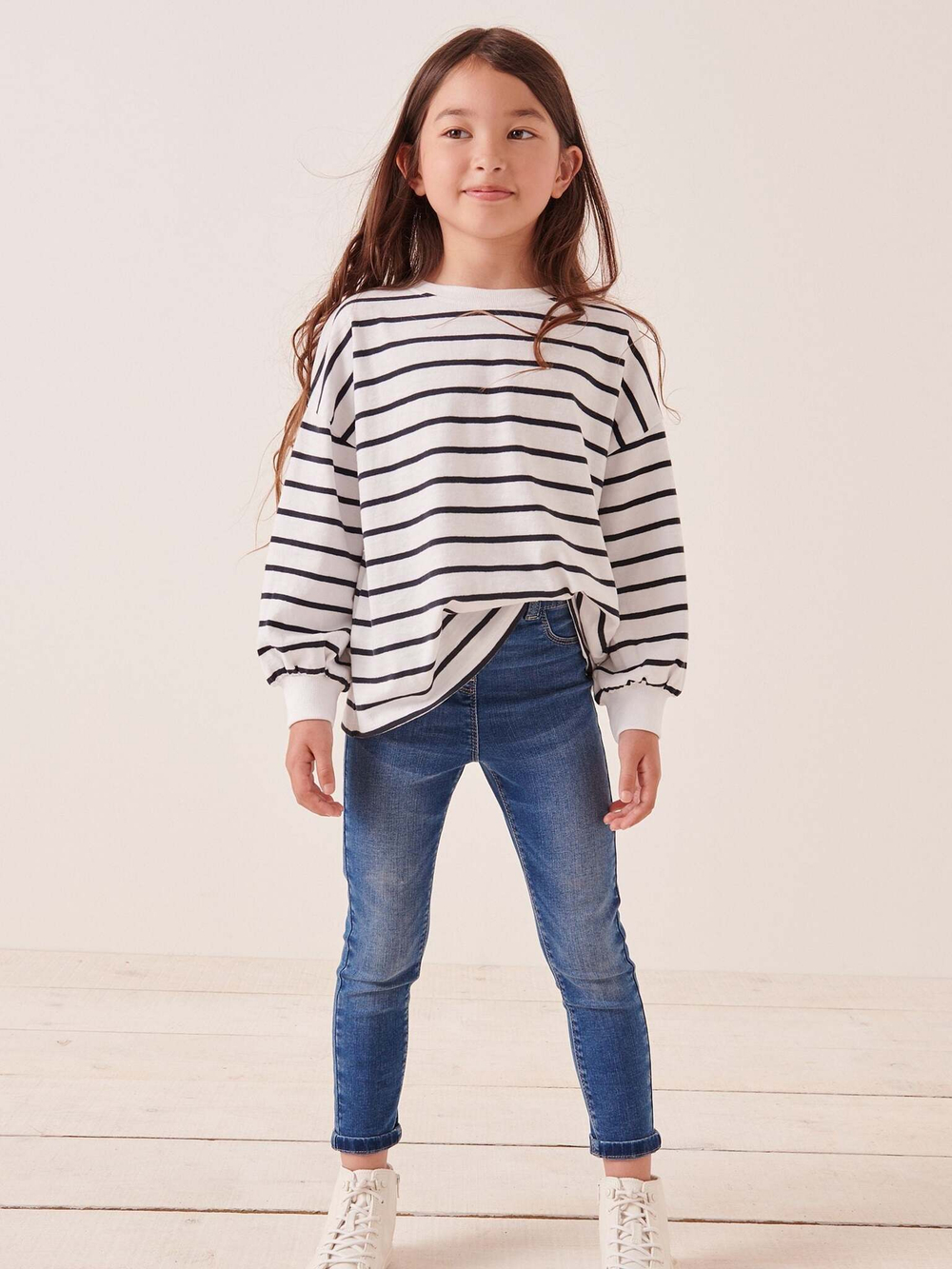 Джегинсы для девочки Next 815-020, Синий