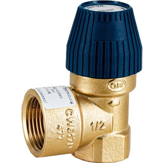 Предохранительный клапан Stout 3/4"x1", 8 бар для систем водоснабжения (SVS-0030-008020)