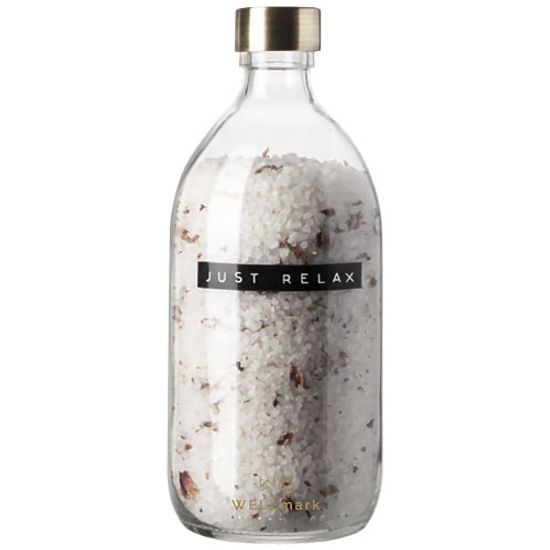 Соль для ванной Wellmark Just Relax объемом 500 мл с ароматом роз