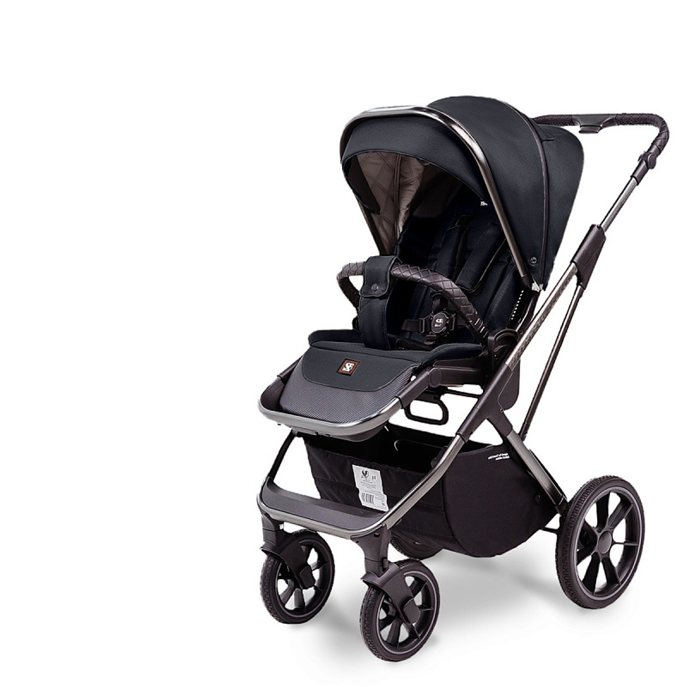 Детская коляска Sweet Baby Rocco 2 в 1 2024 Black 427056