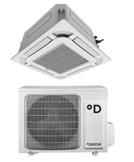 ИНВЕРТОРНАЯ кассетная сплит-система DAICHI CITY LINE DA50ALFS1R + панель DPT05L/DF50ALS1R