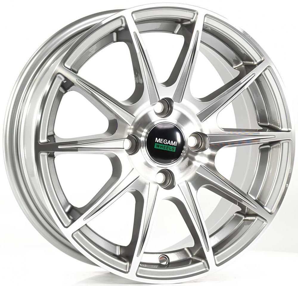 Megami MGM-13 6x14 4x100 ET 35 Dia 67.1 (BKF)