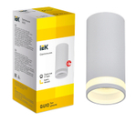 Светильник 4005 накладной потолочный под лампу GU10 белый IEK