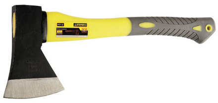 Топор STAYER кованый с двухкомпонентной стеклопластикавой рукаяткой, 06кг