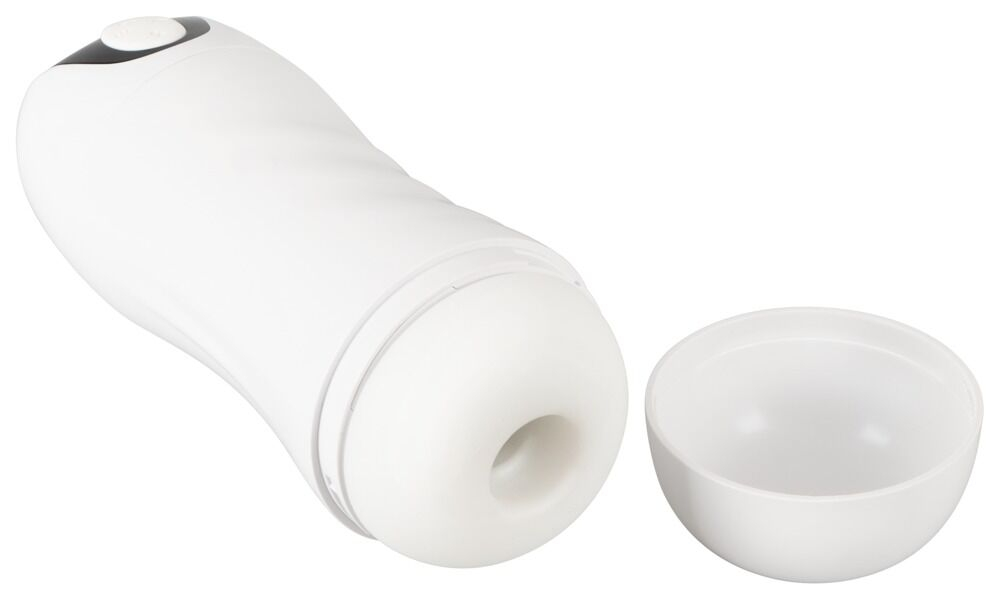 Белый мастурбатор Masturbator with 2 functions (Цвет: белый)