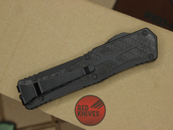 Нож Heretic Knives Colossus D/E - вставка карбон , блэеквош клинок