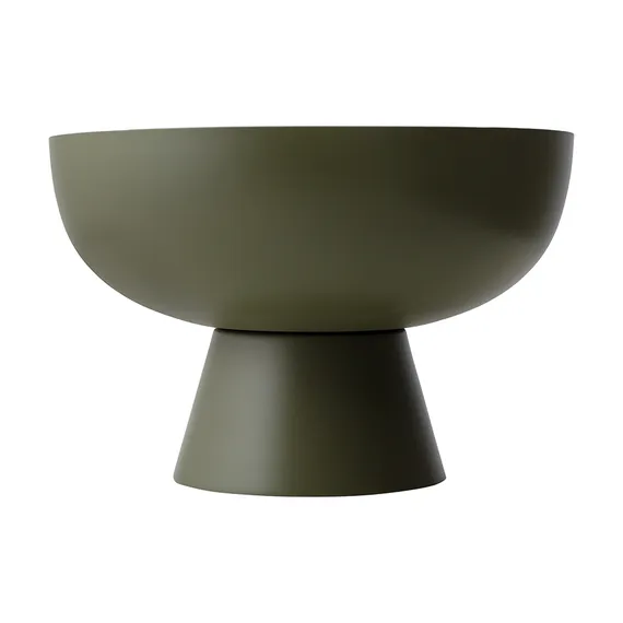 Блюдо на ножке vivlend, D21 см, морские водоросли