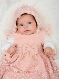 Платье для новорожденных девочек