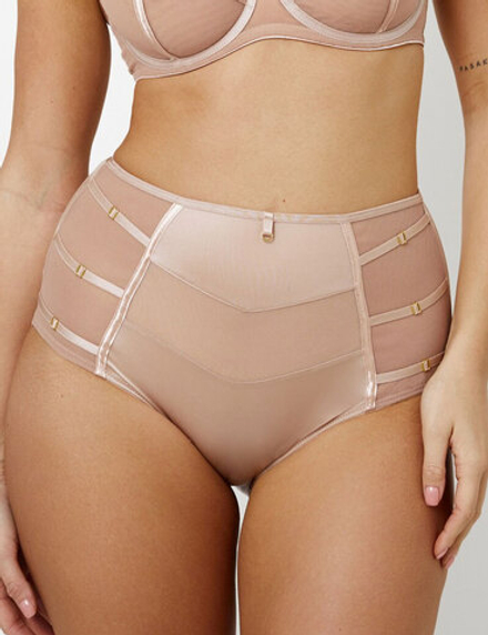 Трусы Subtille Teona Mocca слипы высокие (Мокка)