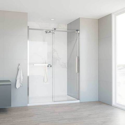 Душевая дверь Como Soft VDS-1CS140CL, 1400, хром, стекло прозрачное, , шт